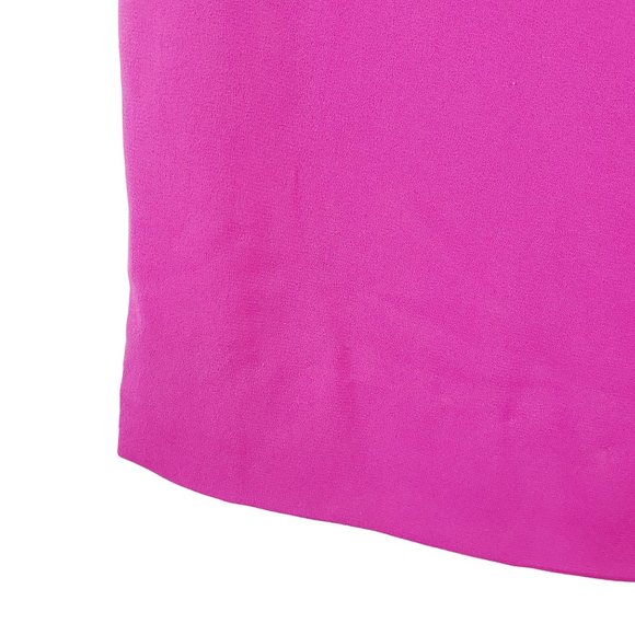 Diane Von Furstenberg Poppie *RARE* Chiffon Copper Beaded Sleeve Dress, 6 - Picture 8 of 8